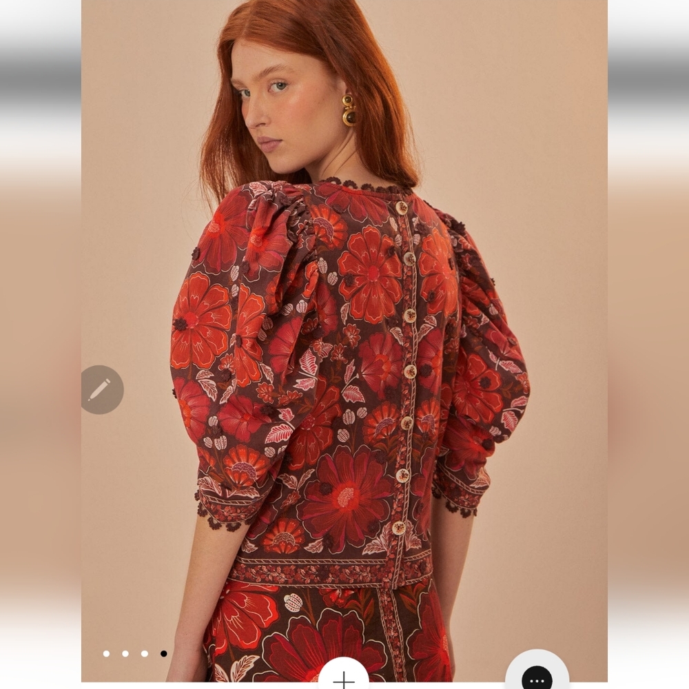 Farm Rio Blouse - Picture 6 of 11